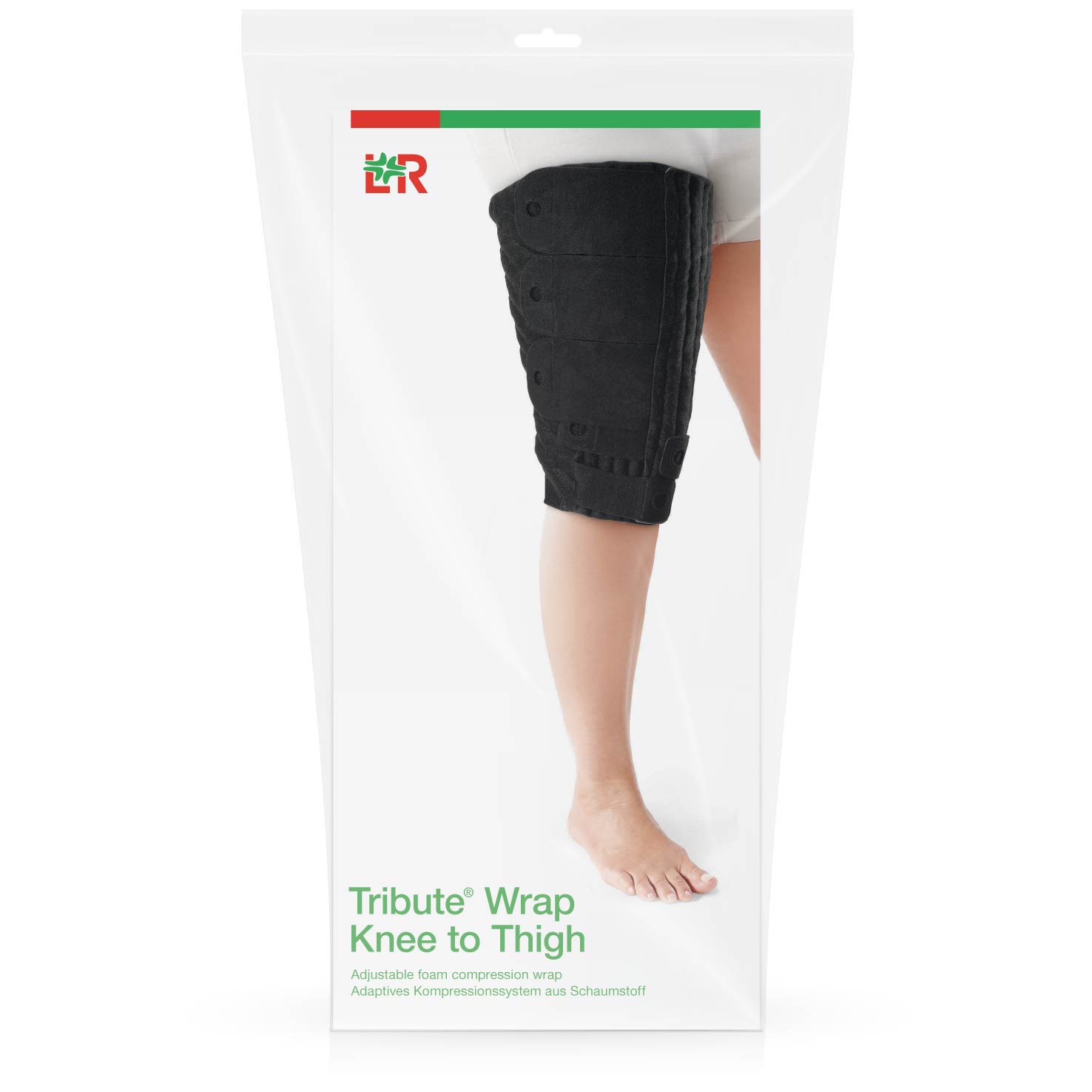 Adjustable Compression Wraps for Leg